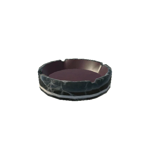 Marble Round Ashtray MP